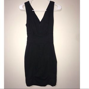 A bebe v-neck dress